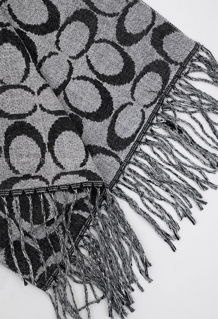 شال بافت موهری COACHکد1005159